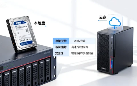 服务器本地盘和云盘哪个好？二者区别与优缺点详解