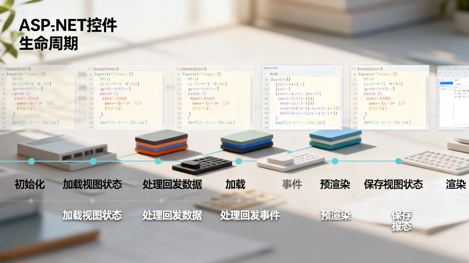 ASP.NET控件生命周期有哪些阶段?分步解析服务器控件执行完整流程 分步解析服务器控件执行完整流程