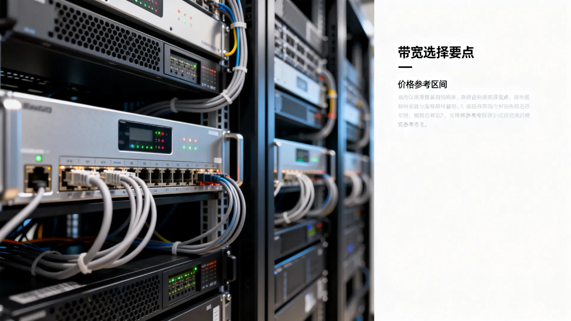服务器托管带宽怎么选?看完这篇不踩坑 服务器托管带宽怎么选