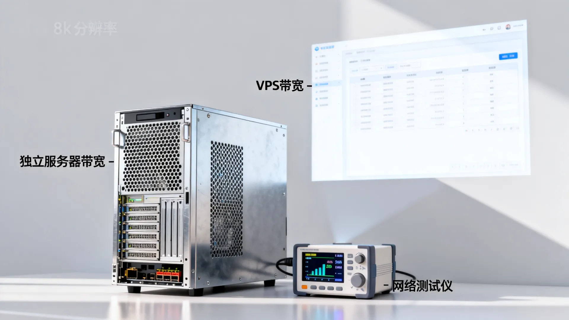 独立服务器带宽和VPS带宽区别在哪