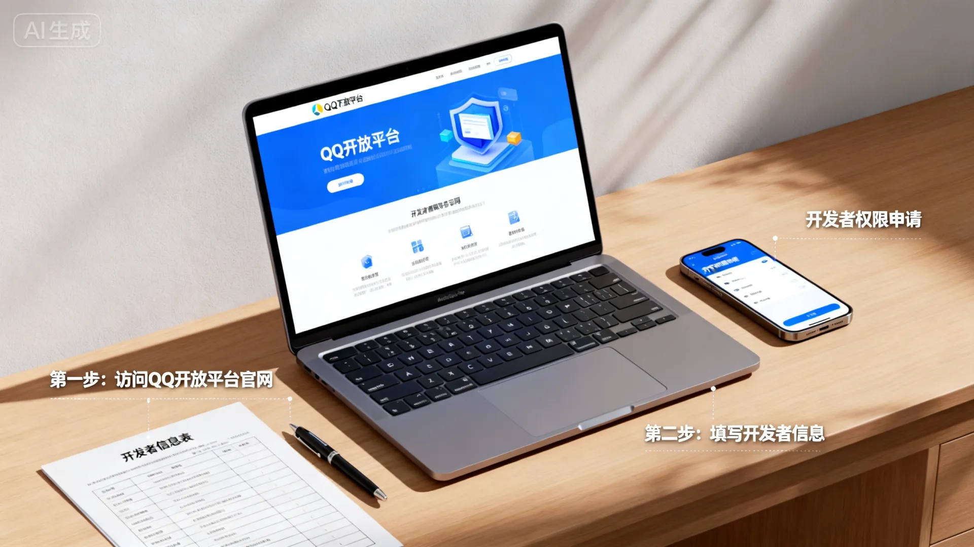 QQ互联开发者权限怎么申请?QQ开放平台注册指南,(前句22字疑问长尾,后句6字核心词) QQ互联开发者权限怎么申请?QQ开放平台注册指南,(前句22字疑问长尾,后句6字核心词)