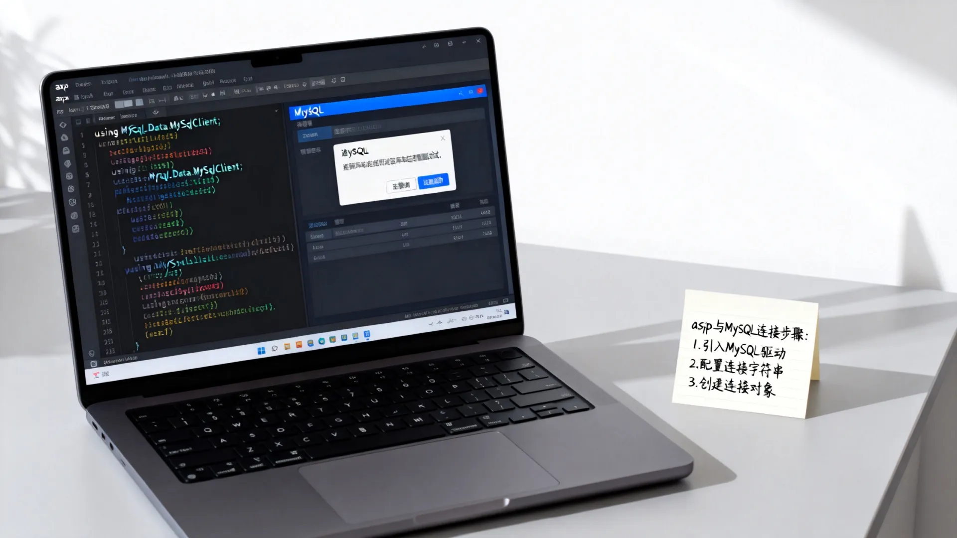 aspx连接mysql数据库 aspx连接mysql数据库