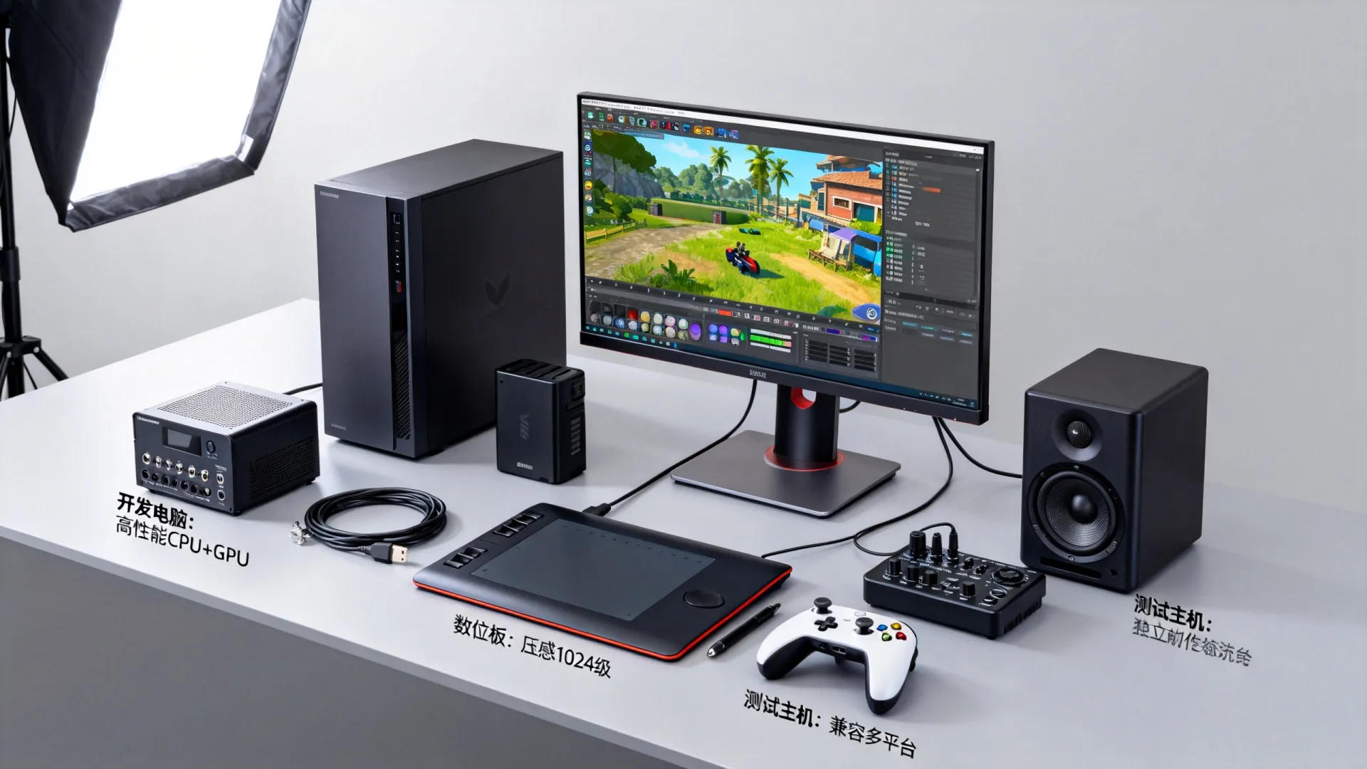 主机游戏开发需要什么设备?独立游戏制作全流程设备指南 主机游戏开发需要什么设备?独立游戏制作全流程设备指南