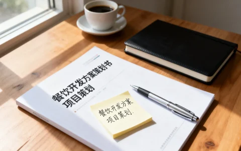 餐饮开发方案怎么做？专业餐饮项目开发策划书模板