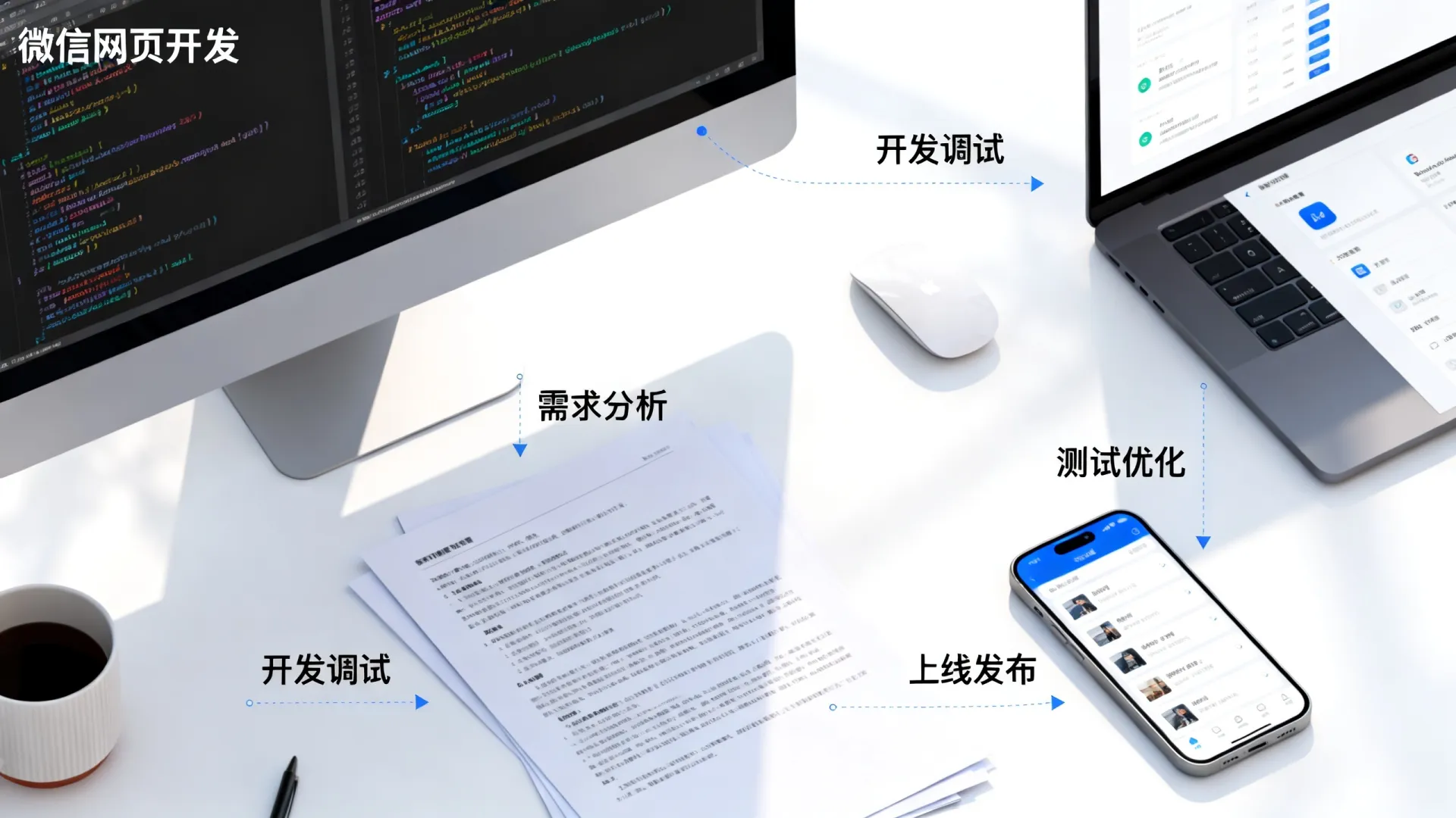 微信网页开发流程 微信网页开发流程