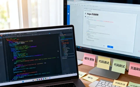 aspx文件添加后为何不刷新？| 页面未更新解决方法