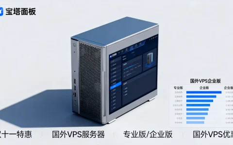 2023双十一宝塔面板授权活动，国外VPS商家优惠，专业版与企业版如何选择？