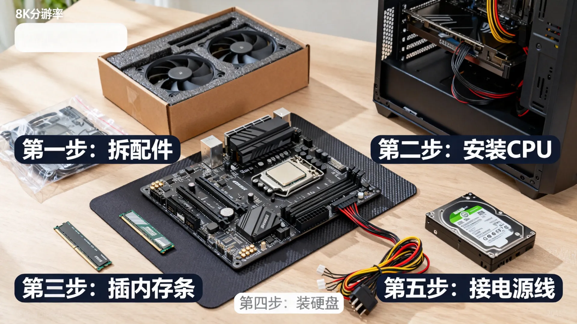 手把手配电脑教程
