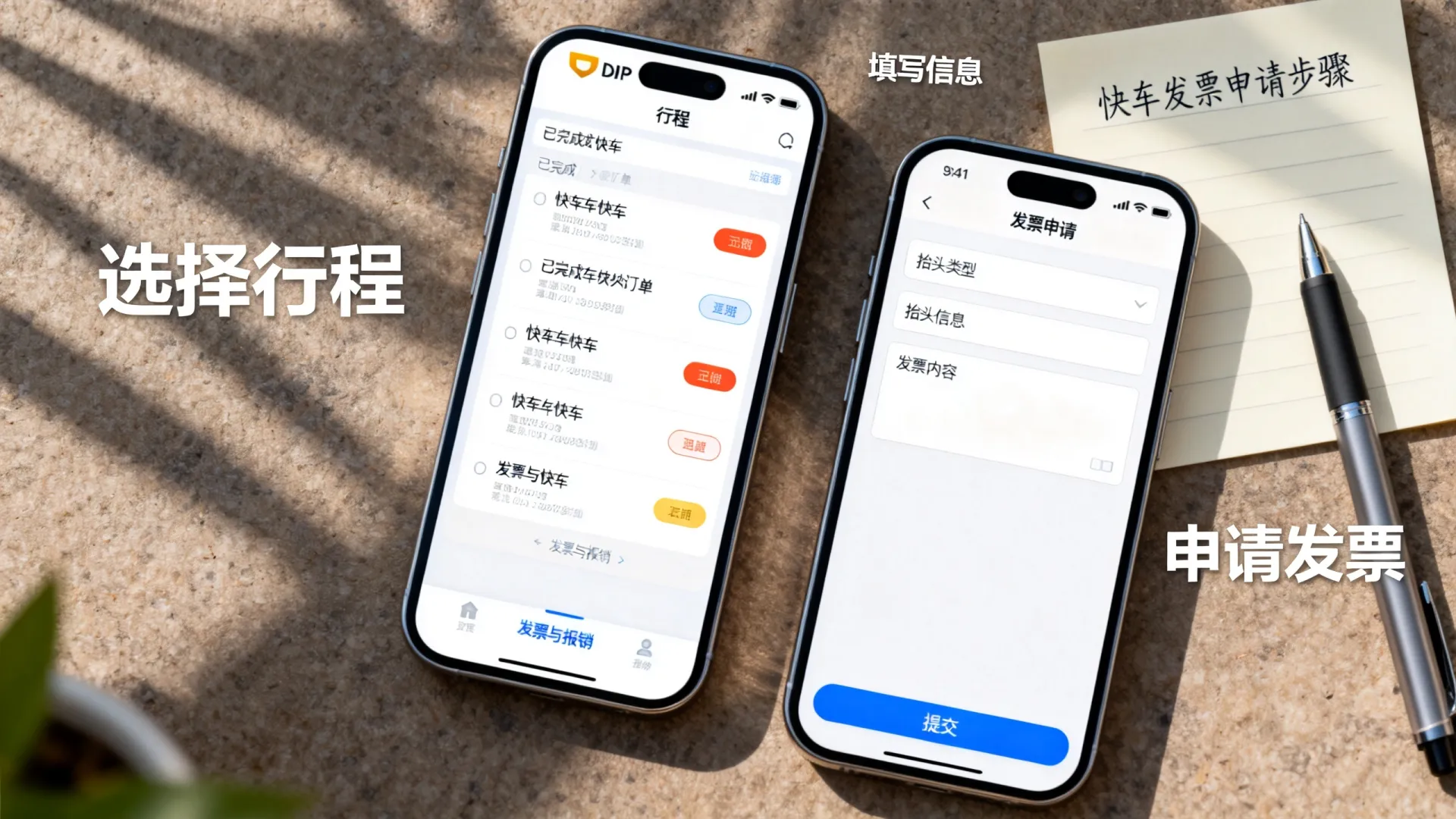 快车怎么开发票 快车怎么开发票