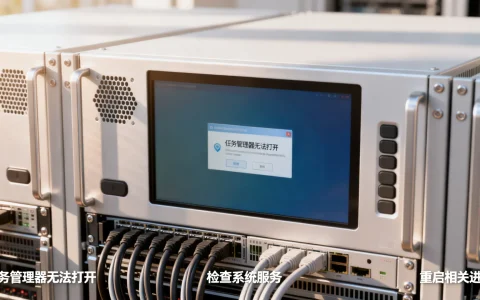 服务器任务管理器打不开怎么办 | 快速解决方案