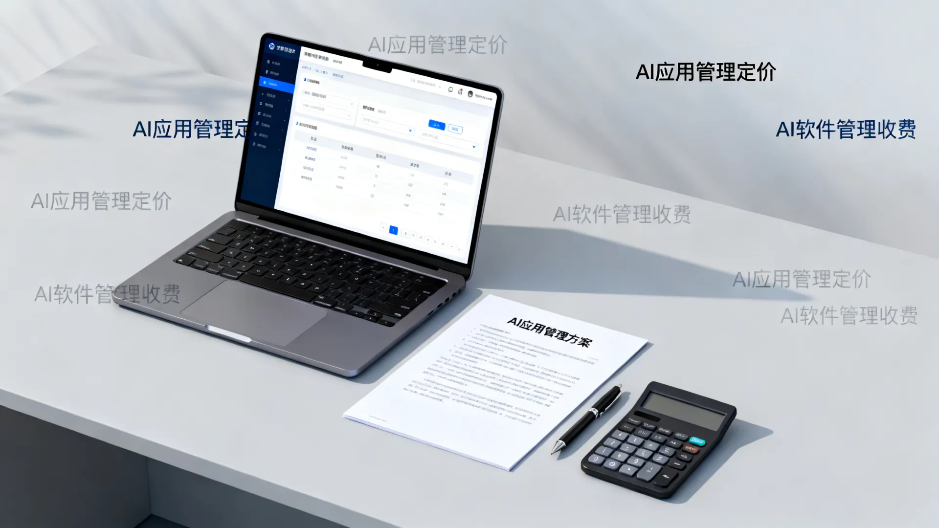 AI应用管理定价 AI应用管理定价