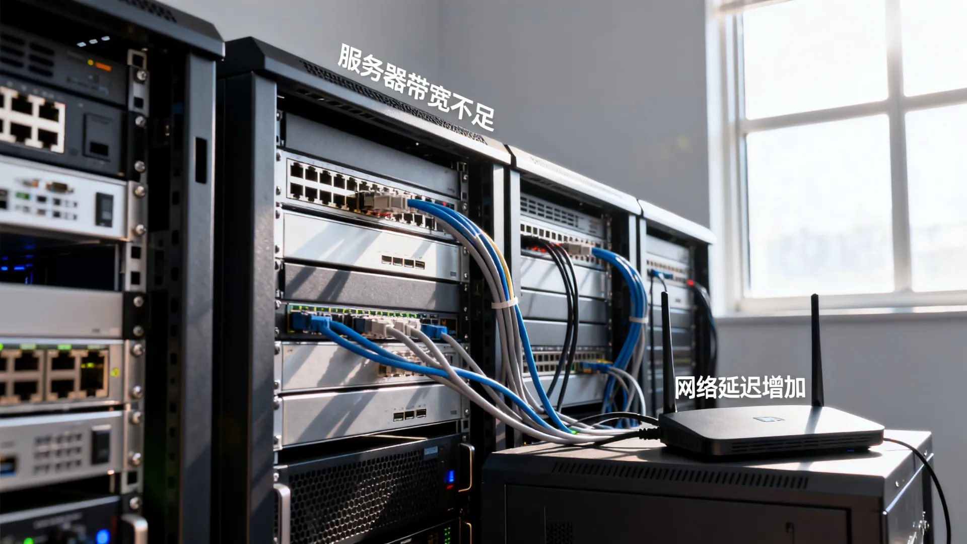服务器经常卡顿?可能是带宽问题 服务器经常卡顿