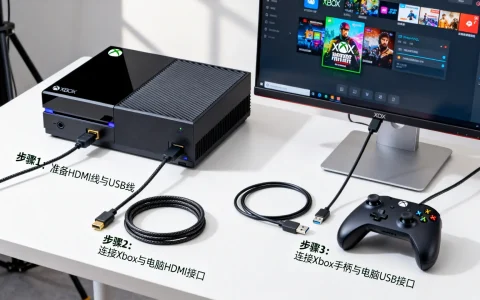 Xbox怎么直接连电脑，Xbox连电脑需要什么线材才行？