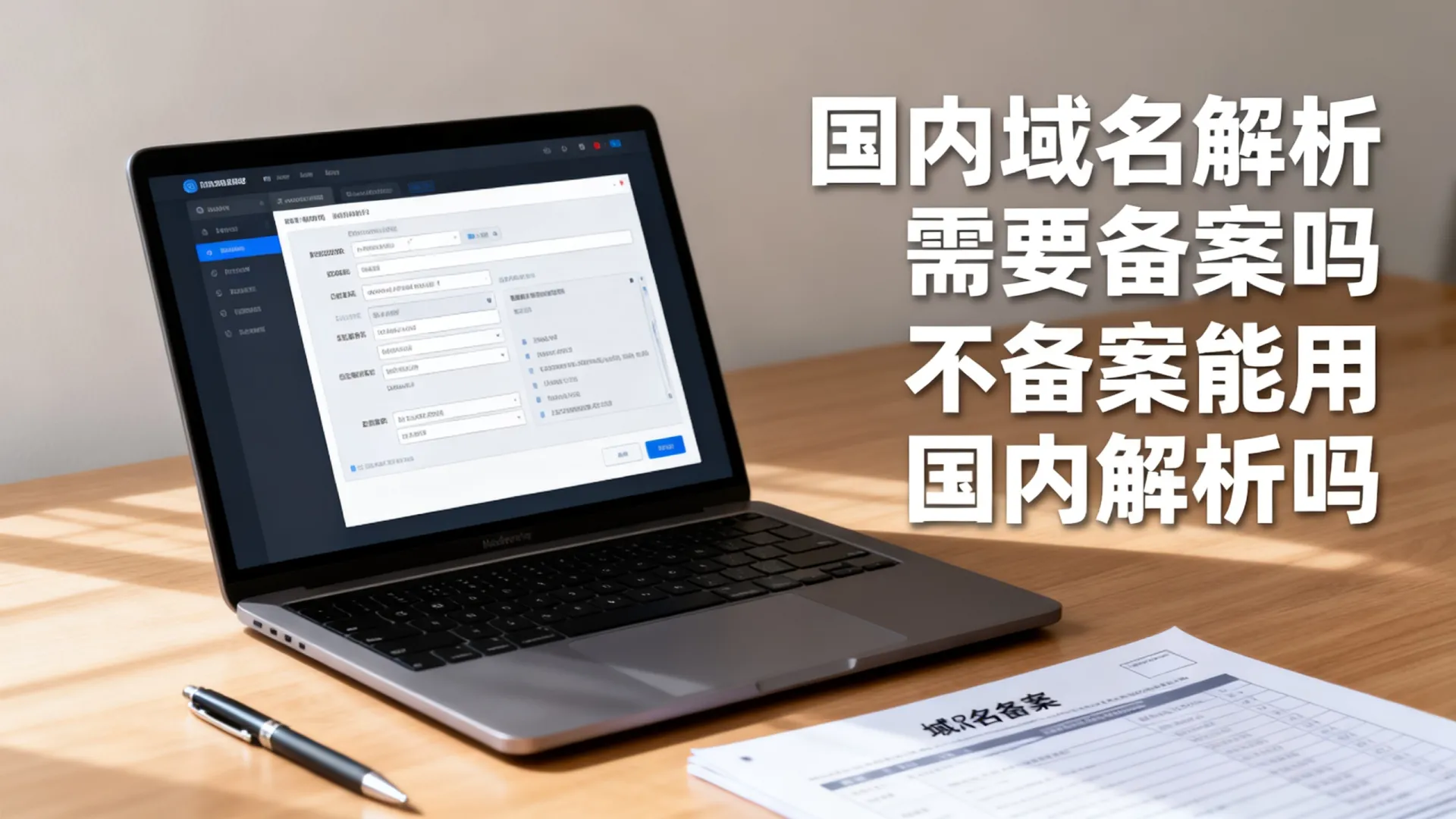 国内域名解析需要备案么 国内域名解析需要备案么