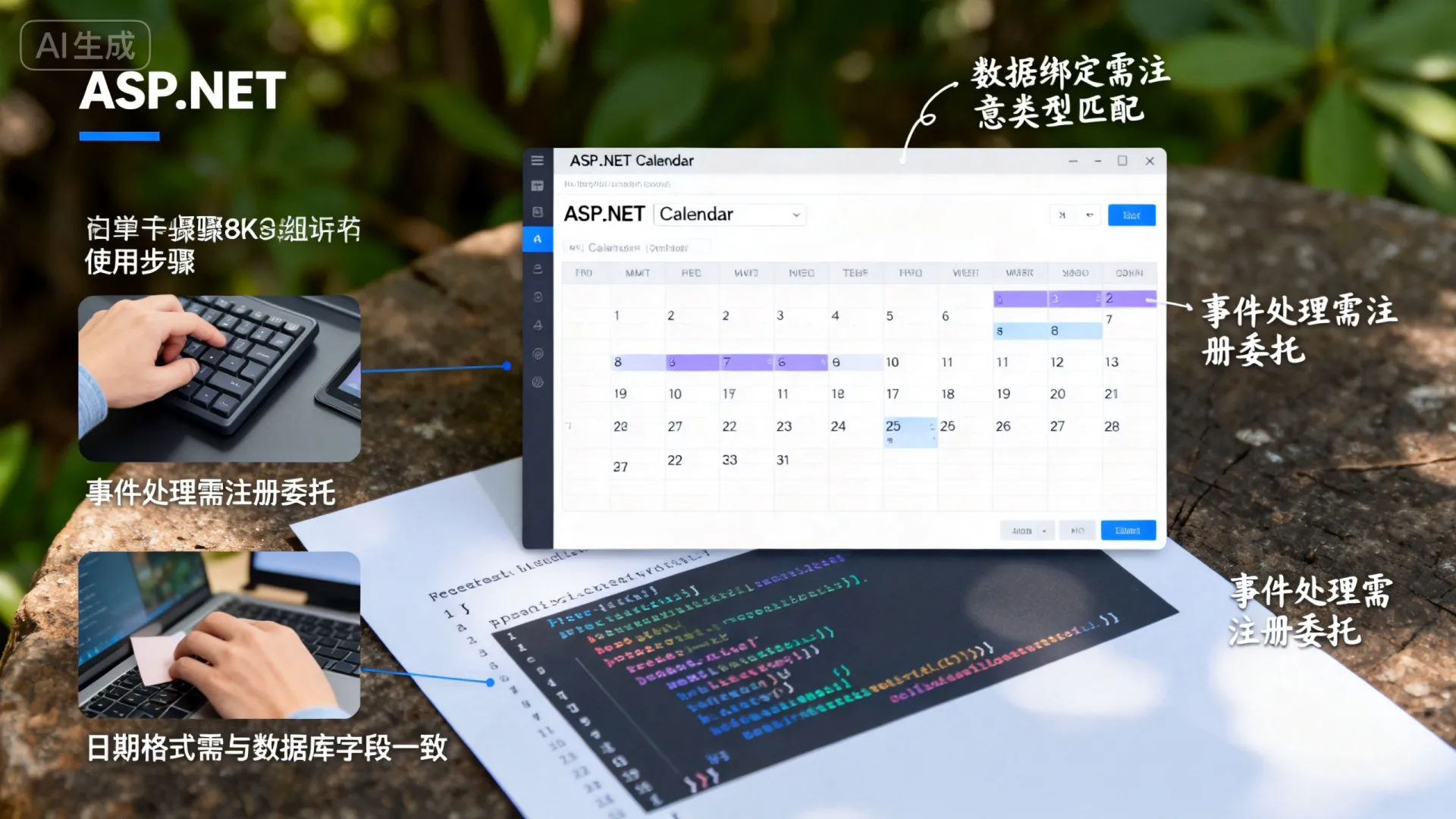 ASPNET笔记之Calender的使用说明 ASPNET笔记之Calender的使用说明