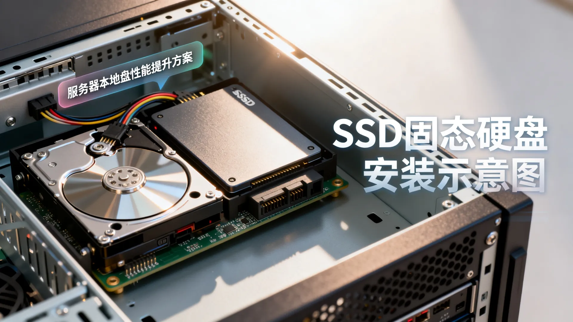 服务器本地盘速度慢怎么办?SSD固态硬盘提升性能方案 SSD固态硬盘提升性能方案