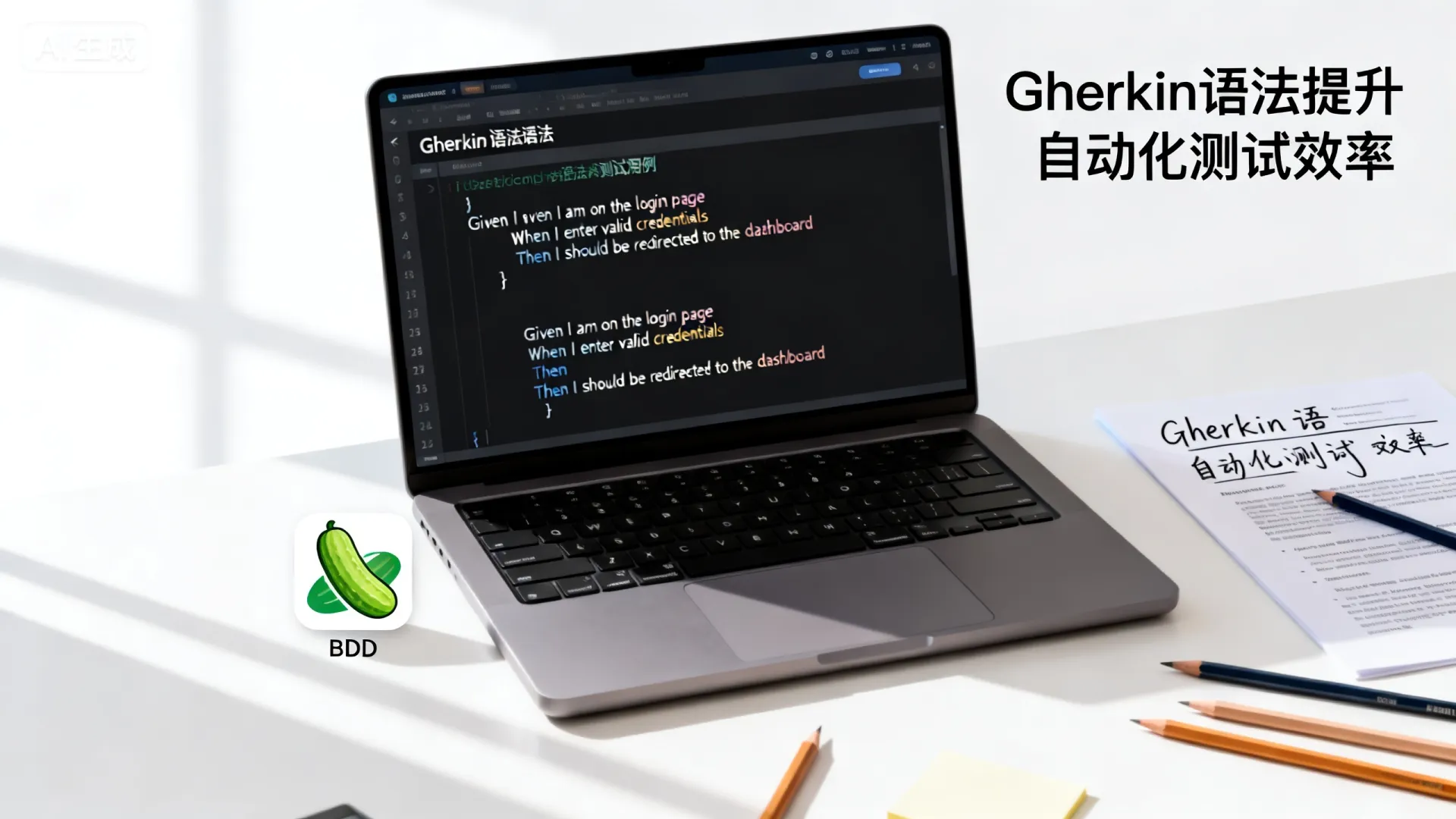 黄瓜BDD测试工具测评,如何用Gherkin语法提升自动化测试效率? 如何用Gherkin语法提升自动化测试效率