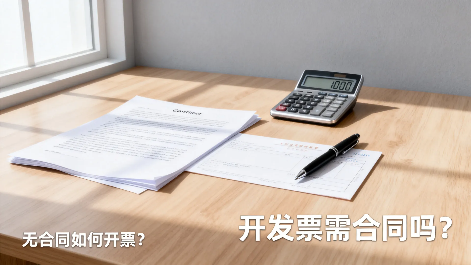 开发票需要合同 开发票需要合同