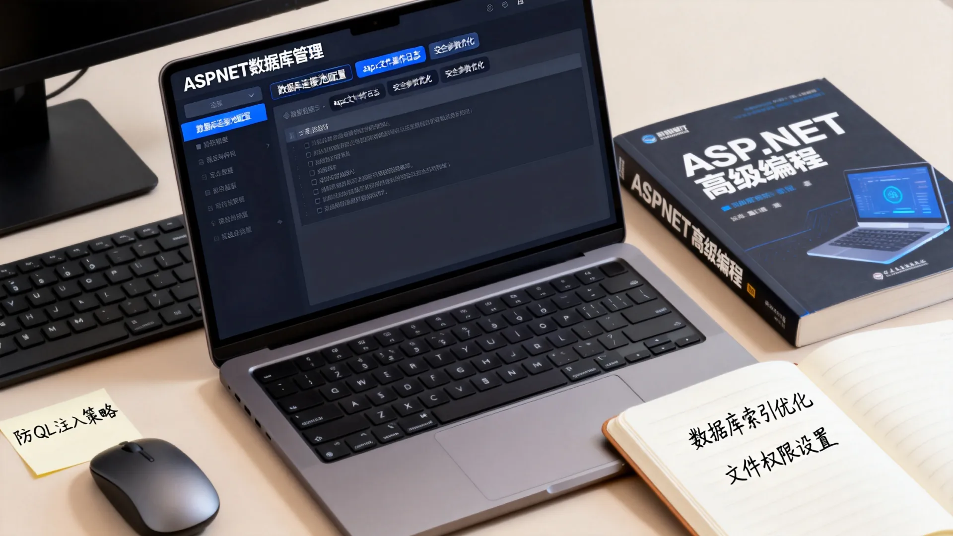 ASP.NET数据库如何高效管理?aspx文件操作与安全优化指南 ASP.NET数据库如何高效管理?aspx文件操作与安全优化指南