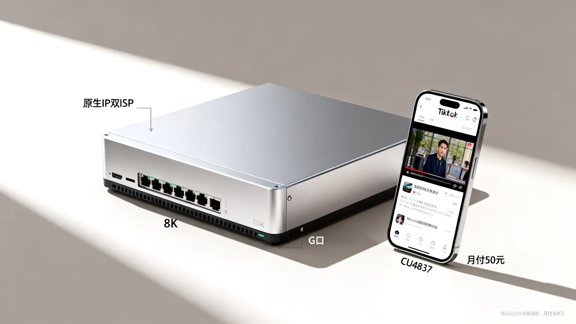 六六云VPS补货美西原生IP双ISP/CU4837/G口,月付50元,助力tiktok业务,附测评 - VPS评测 - 国外VPS,国外VPS商家,评测及优惠 六六云VPS补货美西原生IP双ISP/CU4837/G口,月付50元,助力tiktok业务,附测评 - VPS评测 - 国外VPS,国外VPS商家,评测及优惠
