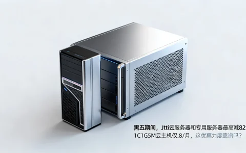 黑五期间，Jtti云服务器和专用服务器最高减82%，1C1G5M云主机仅$1.8/月，这优惠力度靠谱吗？