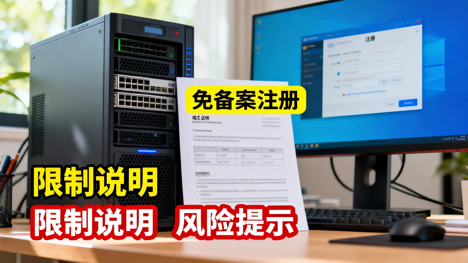 服务器域名免备案注册