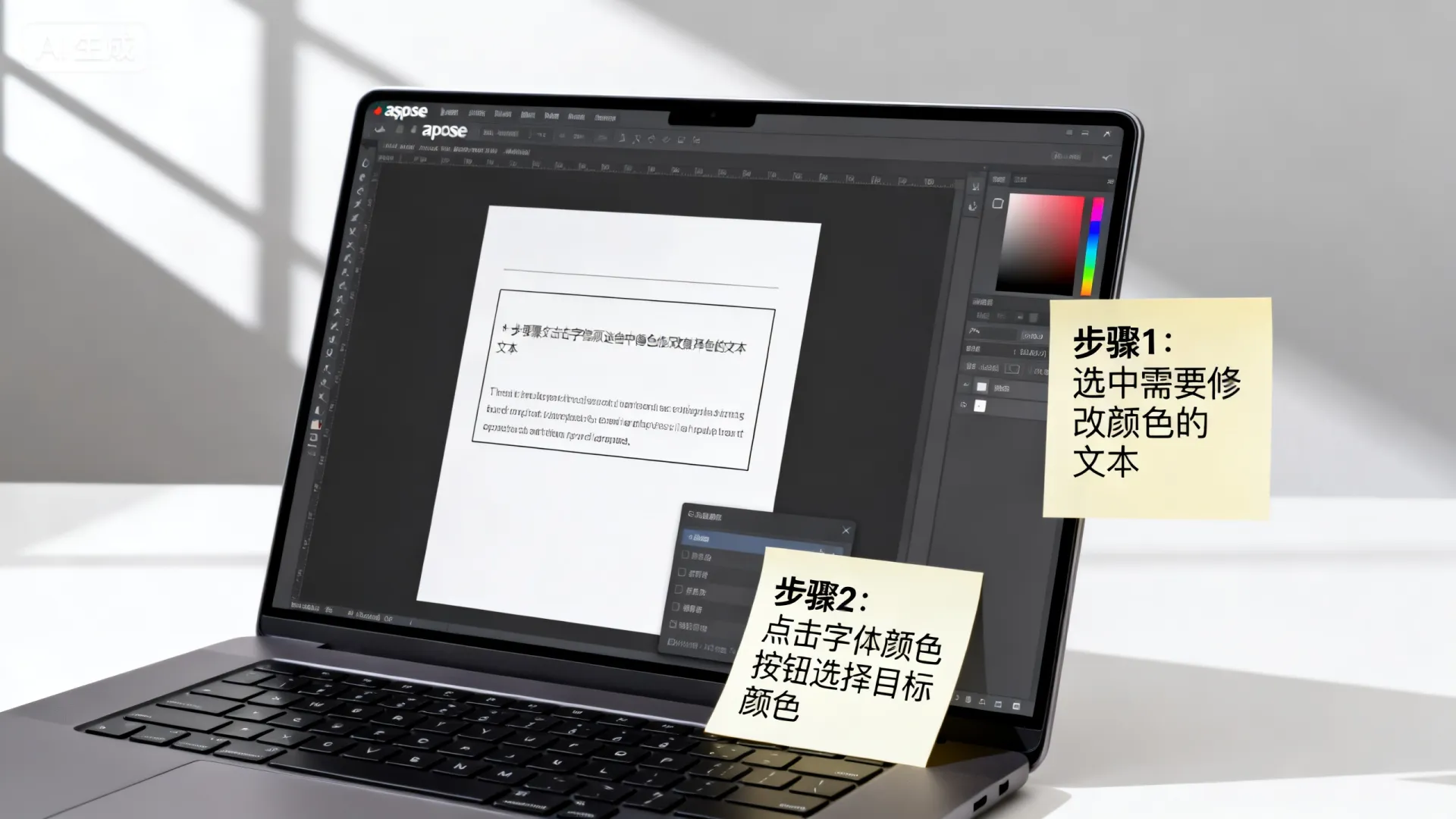 aspose如何修改字体颜色?aspose设置字体颜色教程 aspose如何修改字体颜色?aspose设置字体颜色教程