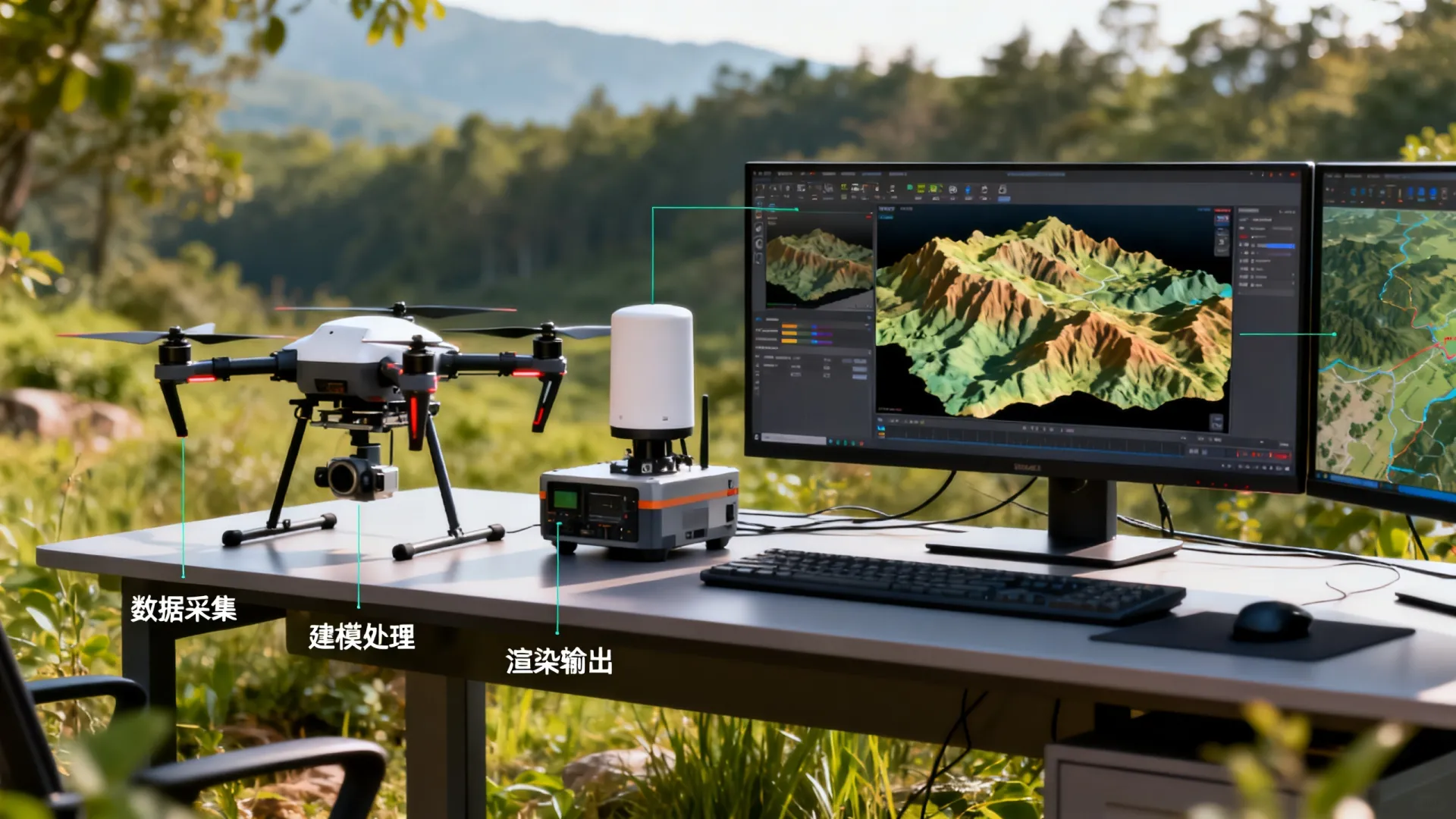 谷歌地球开发难不难?三维地图开发全流程解析 三维地图开发全流程解析