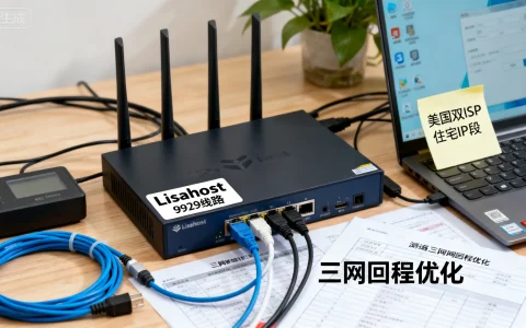 Lisahost 9929线路美国双ISP住宅IP段，三网回程优化，网络体验如何？