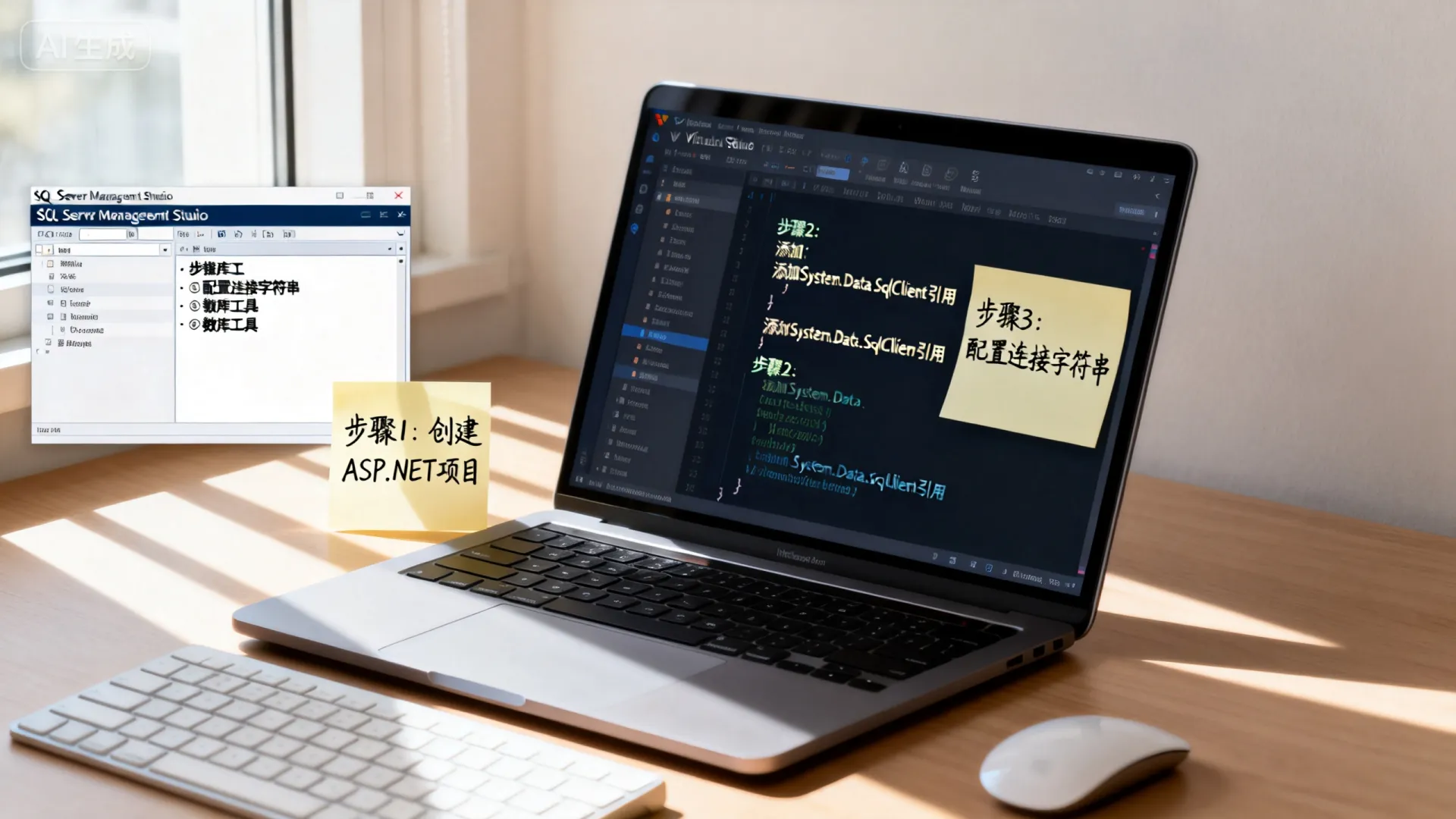 ASP.NET如何连接SQL Server数据库？详细步骤教程