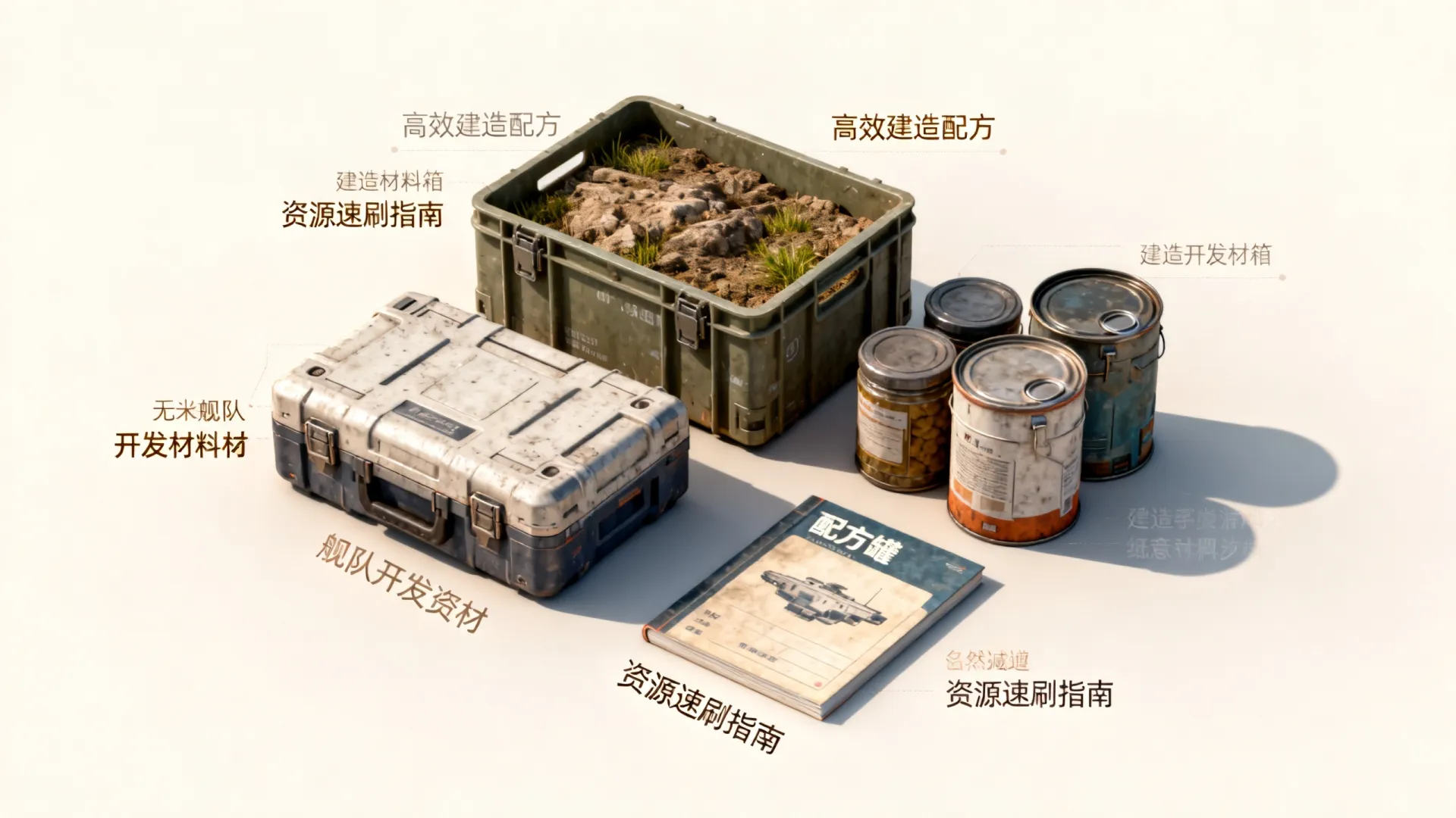 舰队开发资材怎么得?|高效建造配方与资源速刷指南 高效建造配方与资源速刷指南