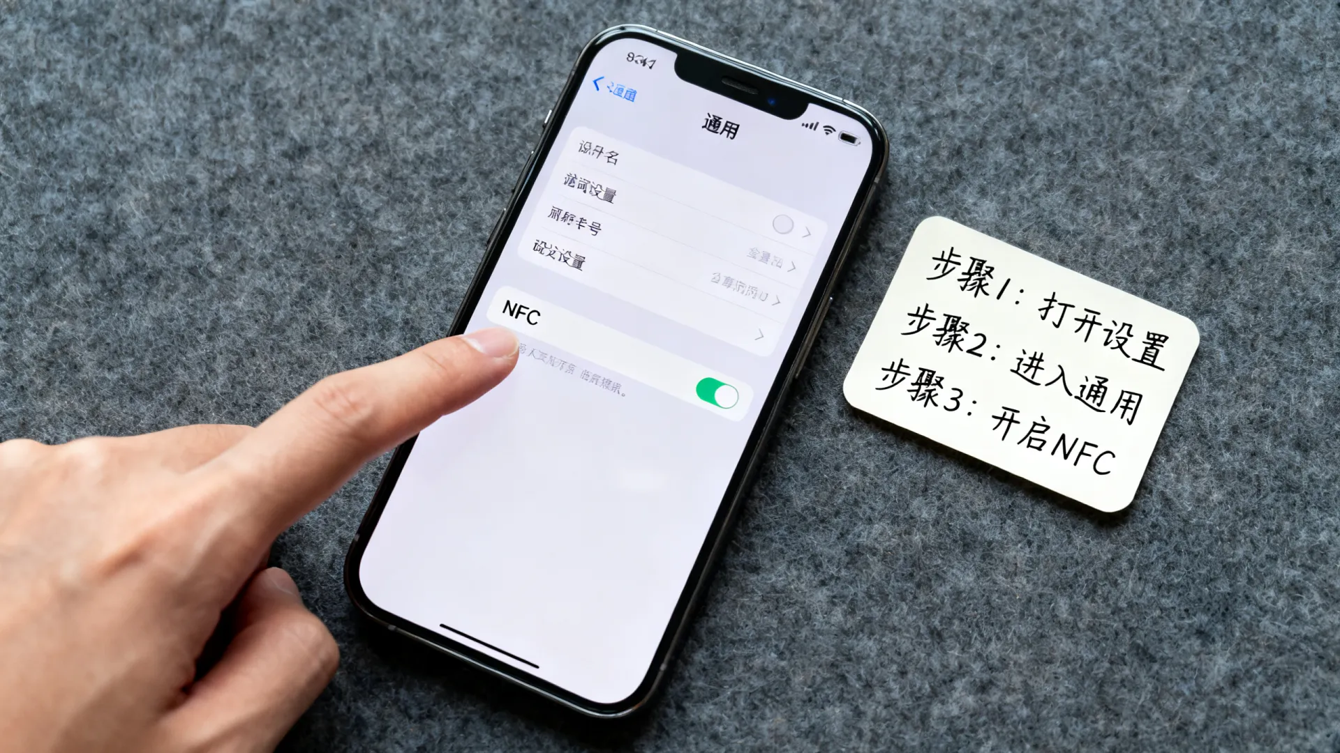 iPhone如何开启NFC功能?苹果NFC设置教程详解 iPhone如何开启NFC功能