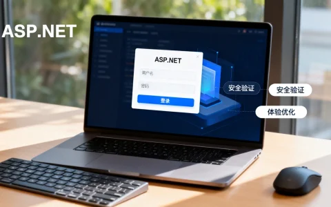 如何在ASP.NET中创建一个安全的登录界面并优化用户体验？