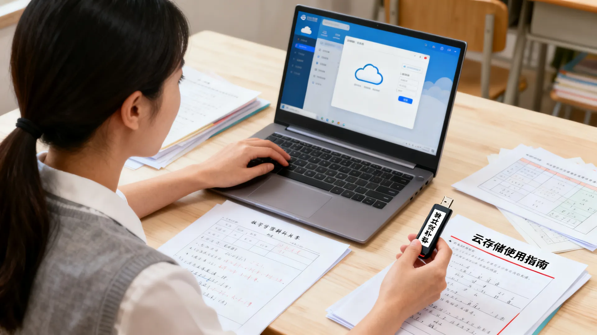 教育云存储怎么用？教师教学资料共享全攻略