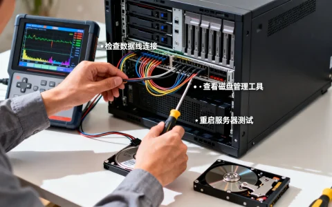为什么服务器数据盘不显示？服务器硬盘故障排查指南