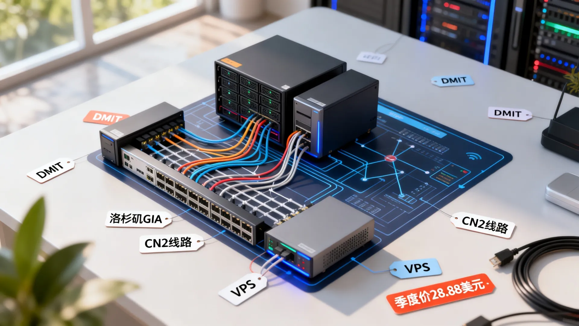 DMIT美国洛杉矶CN2 GIA优化线路VPS主机方案 季度.88 - VPS评测 - 国外VPS，国外VPS商家，评测及优惠