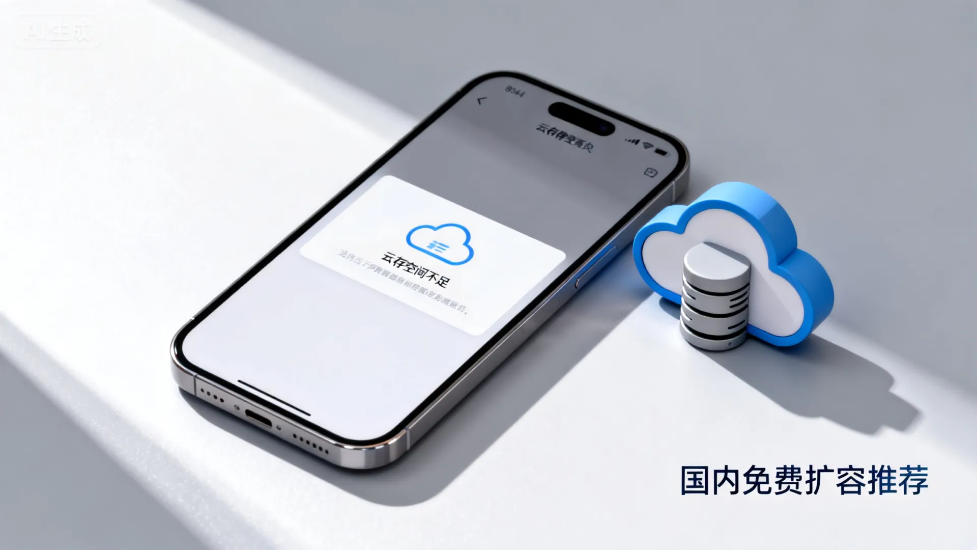 手机云存储空间不够用