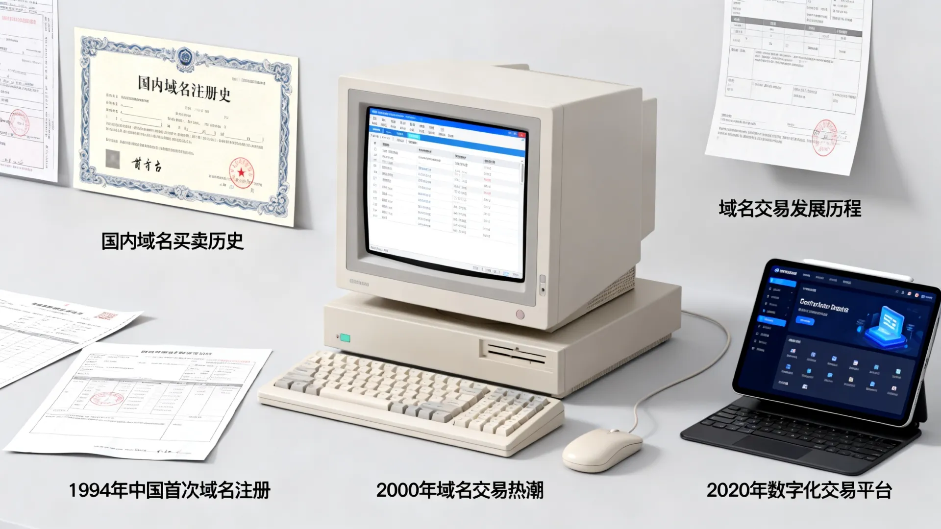 国内域名买卖历史
