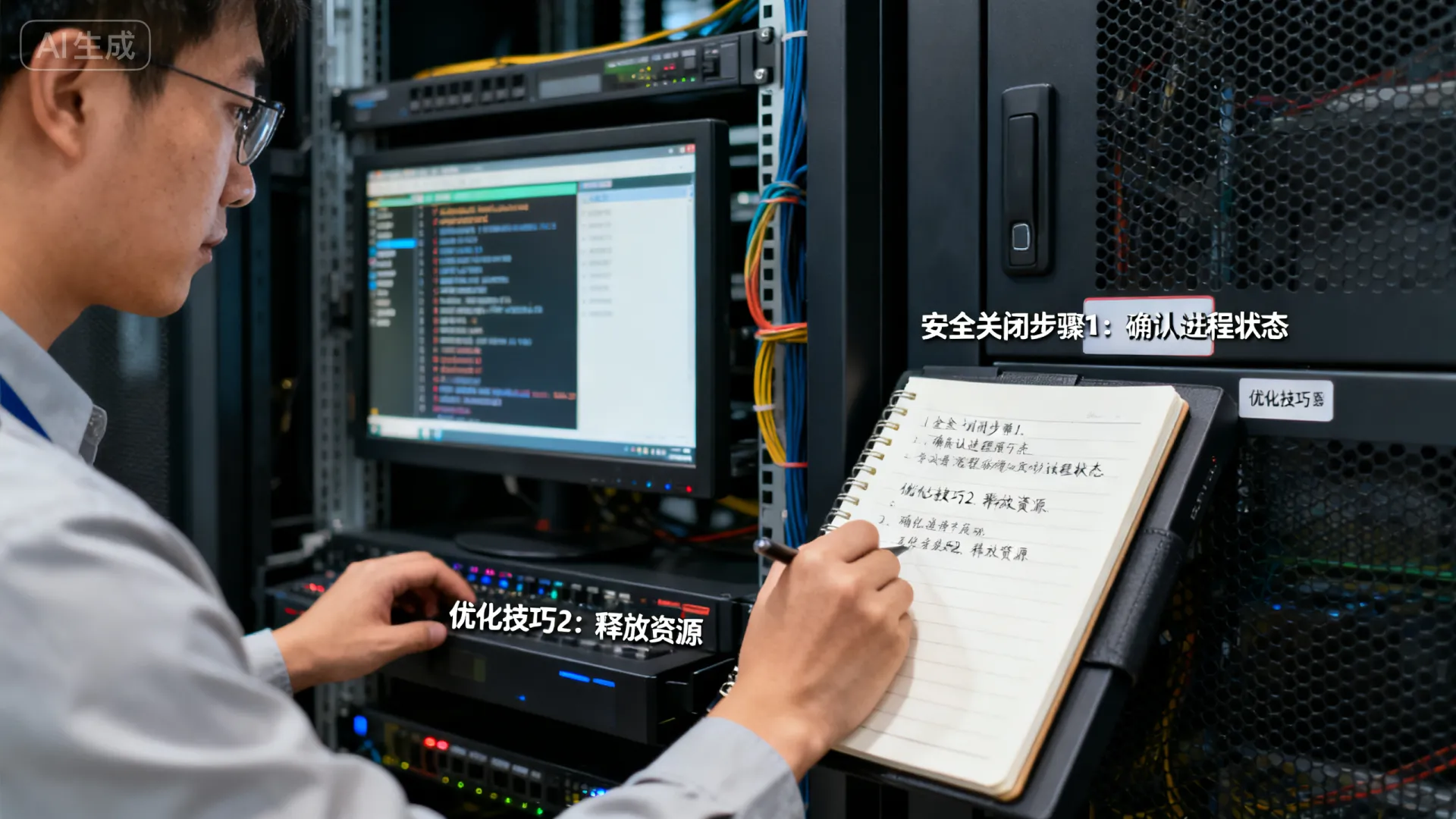 服务器进程关闭全攻略,安全操作步骤详解 | 如何关闭服务器进程?服务器优化技巧 服务器进程关闭全攻略