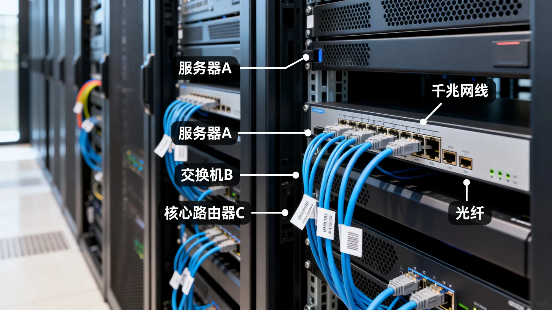 服务器机房拓扑图怎么画,机房网络拓扑图有哪些 服务器机房拓扑图怎么画