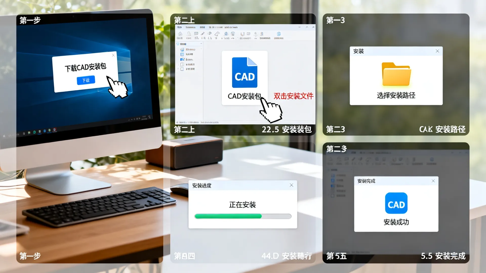 怎么安装cad安装包 怎么安装cad安装包