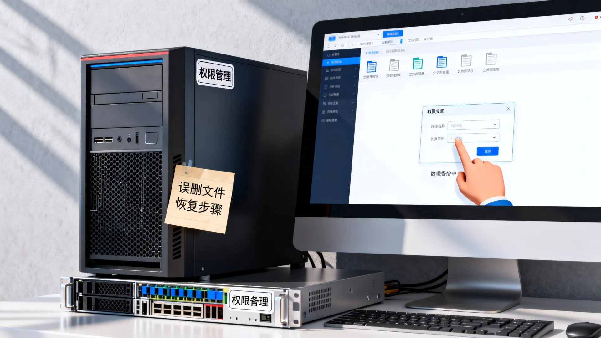 服务器管理|误删文件怎么办?一招解决权限问题 一招解决权限问题