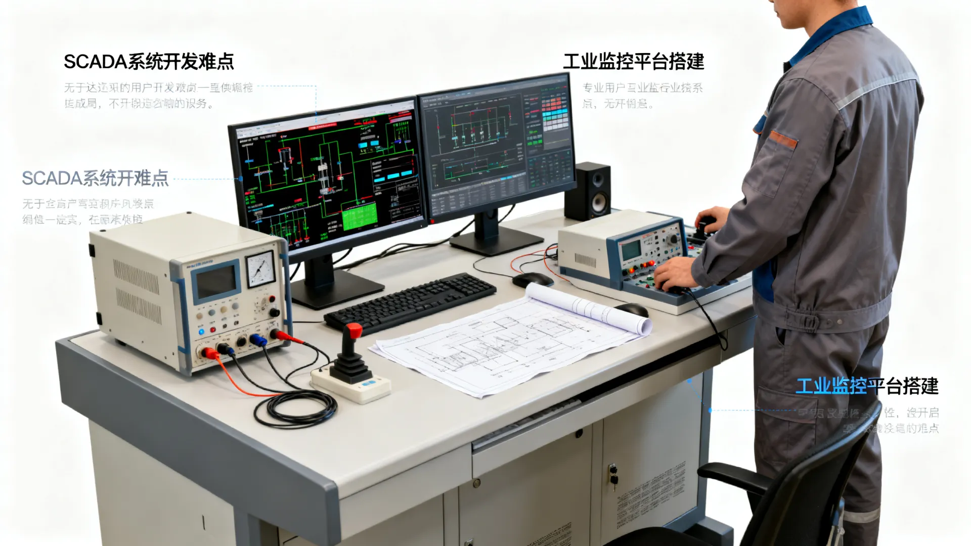 SCADA系统开发难点在哪?高效工业监控平台搭建指南 SCADA系统开发难点在哪