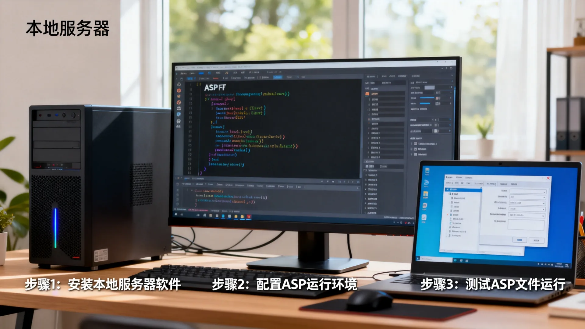 ASP文件打不开?本地服务器运行教程 | 服务器配置ASP环境步骤详解 服务器配置ASP环境步骤详解