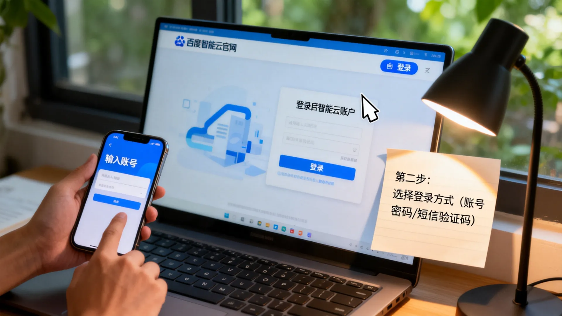 如何登录百度智能云账户？详细登录步骤教程