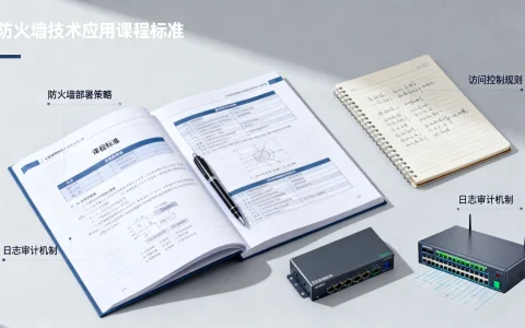 防火墙技术应用课程标准中，有哪些关键点需要特别注意？