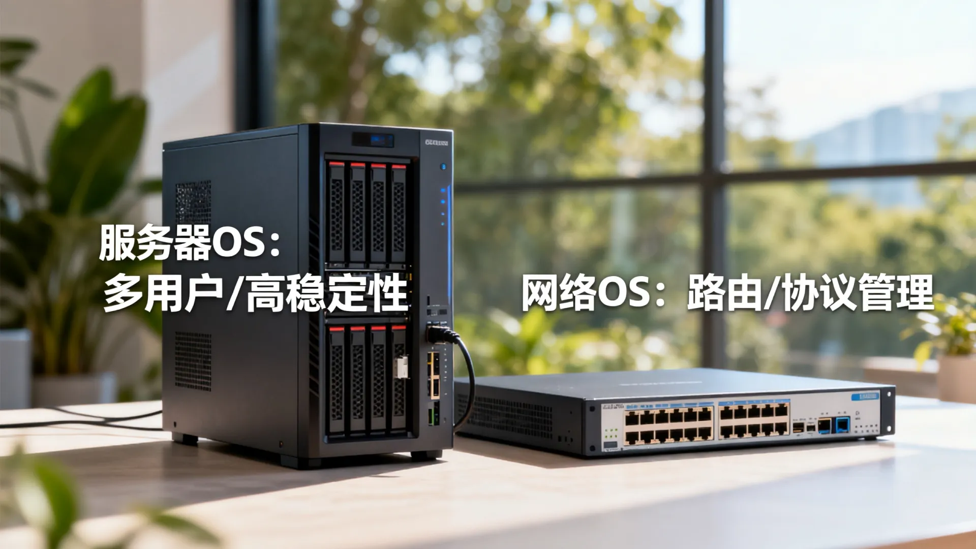 服务器操作系统与网络操作系统 服务器操作系统与网络操作系统