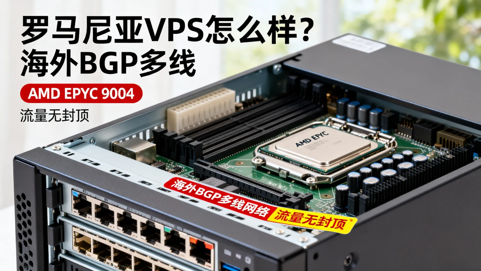 海外BGP多线 罗马尼亚VPS - AMD EPYC 9004,流量无封顶,5折起 海外BGP多线 罗马尼亚VPS