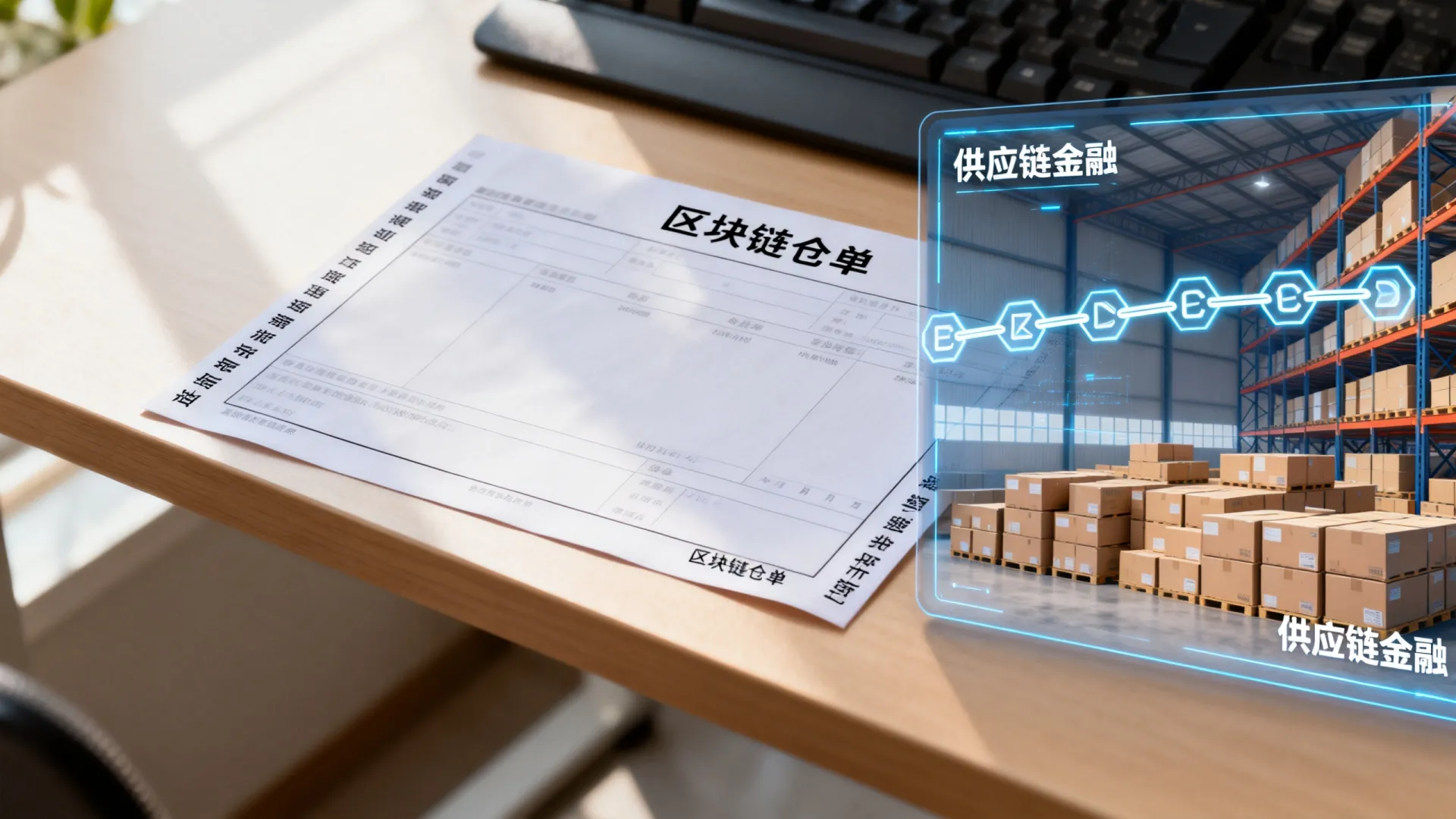 大宗商品区块链仓单如何赋能供应链金融