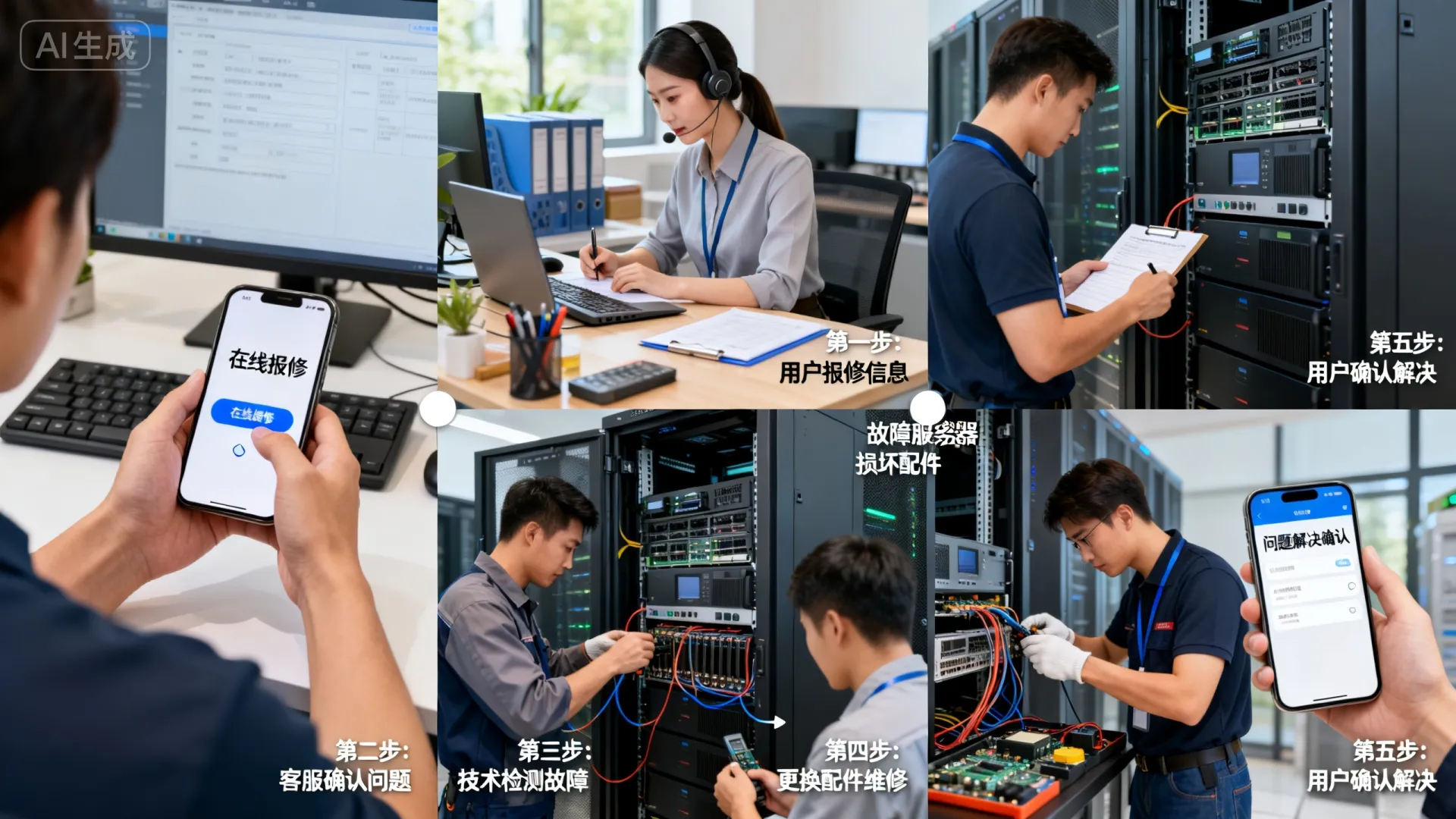 服务器售后流程图 服务器售后流程图